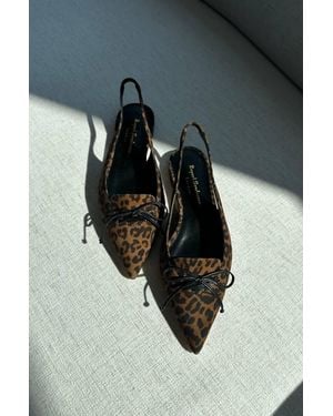 Rupert Sanderson Quito Pointed Toe Flats - Multicolor