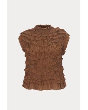 Rachel Comey Mali Pull-On Top - Brown