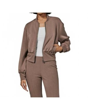 7 Diamonds Rev Bomber Jacket - Brown