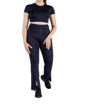 Lovyt Breathable Cropped Tee - Blue