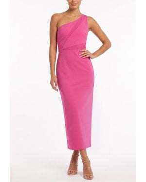 Rachel Roy Veanne One Shoulder Maxi Dress - Pink