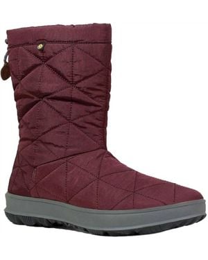 Bogs Snowday Mid Waterproof Winter Snow Boot - Brown