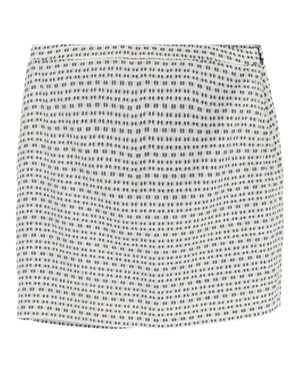 JOSEPH Knitted Patterned Mini Skirt - White