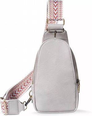Prickly Pear Tx Camille Crossbody Sling Bag - Gray