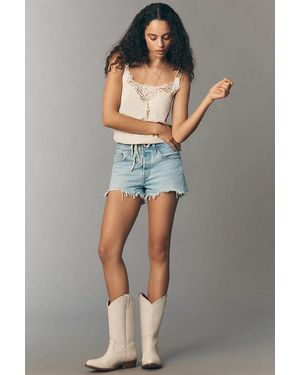 Frye Billy Pull-On Western Boots - Gray