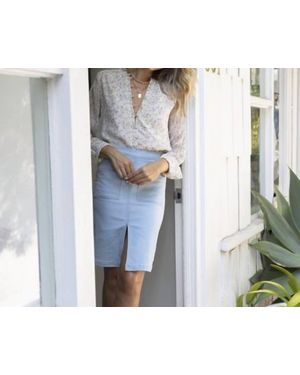 Bishop + Young Ana Blouse - Blue