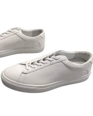 KOIO Capri Casual Low Top Leather Sneakers - Metallic