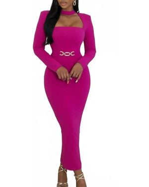 Good Time Usa Important Figure Dress - Pink