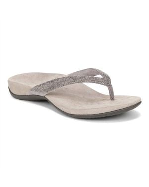 Vionic Dillon Shine Flip Flop - White