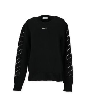 Off-White c/o Virgil Abloh Off Cardigan - Black
