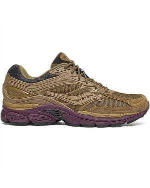 Saucony Progrid Omni 9 Running Shoes - Brown