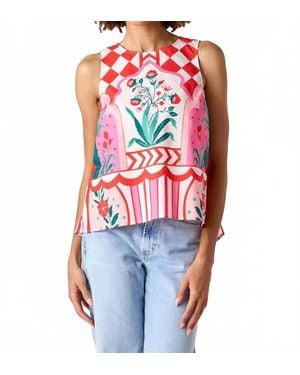 CROSBY BY MOLLIE BURCH Elly Tank - Red