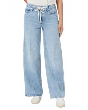 PAIGE Zoey 31 Wide Leg Pants - Blue