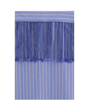 ANDAMANE Cotton Dress Shirt - Blue