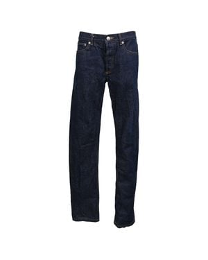 A.P.C. A. P.C. Raw Straight Leg Jeans - Blue