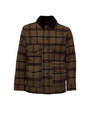 Filson Spokane Insulated Wool-Blend Cruiser Jacket - Brown