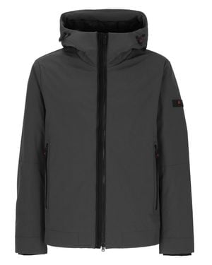 Peuterey Loge Hooded Padded Jacket - Black