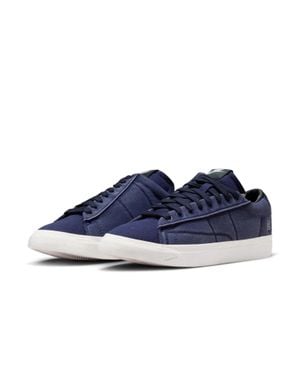 Nike Blazer Low X Book Hq2054-400 Sneakers Lifestyle Shoes Shop779 - Blue