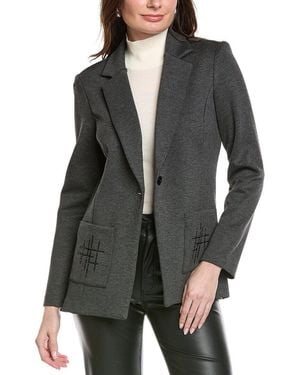 Joseph Ribkoff Solid Blazer - Black
