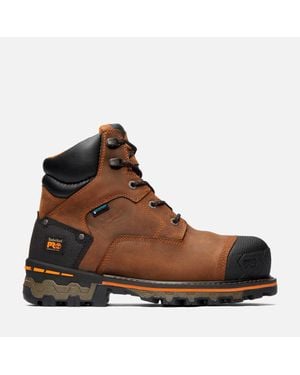 Timberland Boondock 6" Composite Toe Waterproof Work Boot - Brown