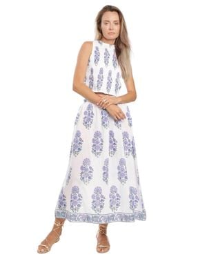Bindu Brigitte Skirt - White