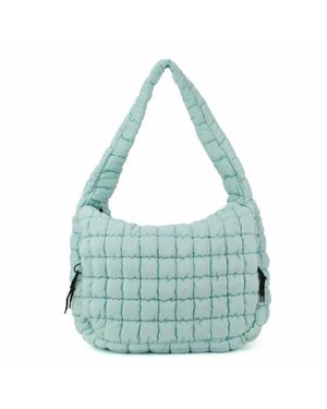 Lemonbella Puffer Shoulder Bag - Green