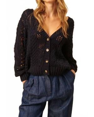John + Jenn Domenico Cardigan - Black