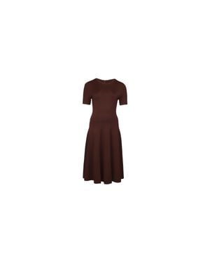 Jason Wu Flared Knit Dress - Black