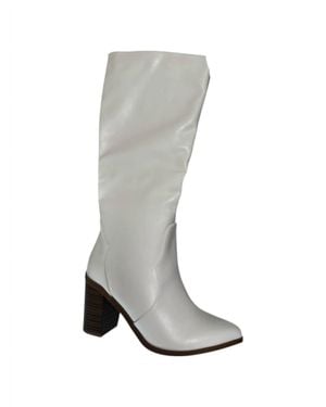 Top Moda Regent Boots - White