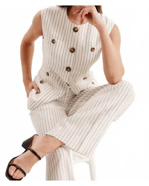 tyler boe Cutter Vest - Natural