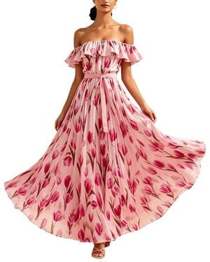 Vincent Maxi Dress - Pink