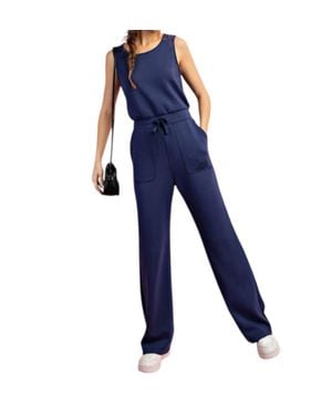 Rae Mode Luxury Jumpsuit - Blue