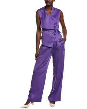 BGL 2Pc Vest & Pant Set - Purple