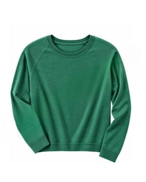 Zenana Simple Soft Sweater - Green
