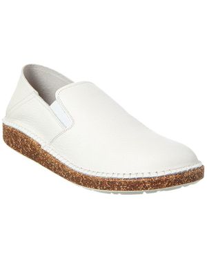 Birkenstock Callan Narrow Leather Espadrille - White
