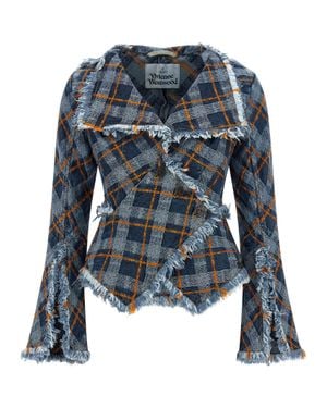 Vivienne Westwood Cotton Blazer - Blue