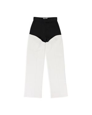Rhude Cut Out Moto Straight Pants - Black