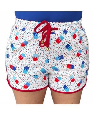 Jess Lea Patriotic Popsicles Everyday Shorts - Red