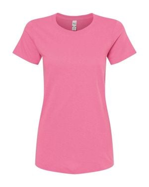 M & O Soft Touch T-Shirt - Pink