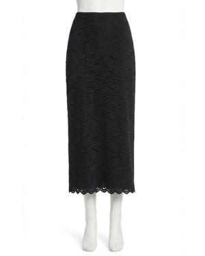 Z Supply Via Lace Midi Skirt - Black