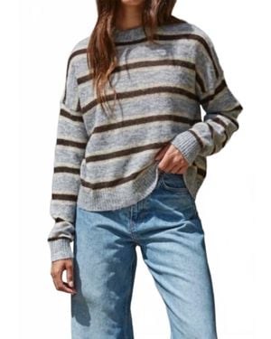 By Together Stripe Sweater - Gray