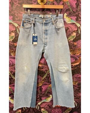 RE/DONE High Rise Jeans - Gray