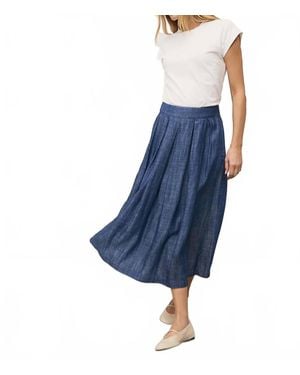 0039 Italy Kylie Skirt - Blue