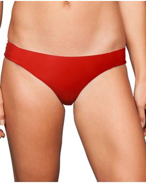 Zalia Hipster Bikini Bottom - Red