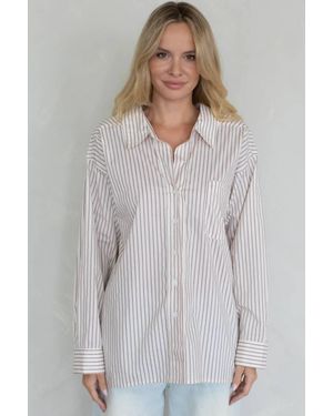 Things Between Emily Blouse - Gray