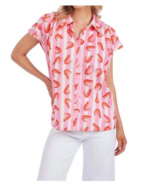 CROSBY BY MOLLIE BURCH Scout Tee Top - Red