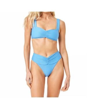 LSPACE Bardot Bikini Bottom - Blue