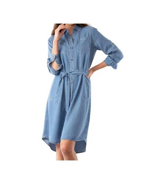 Stella Carakasi Perfect Shirt Dress - Blue