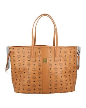 MCM Reversible Liz Shopper - Brown