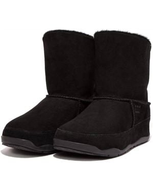 Fitflop Mukluk Shorty Boots - Black